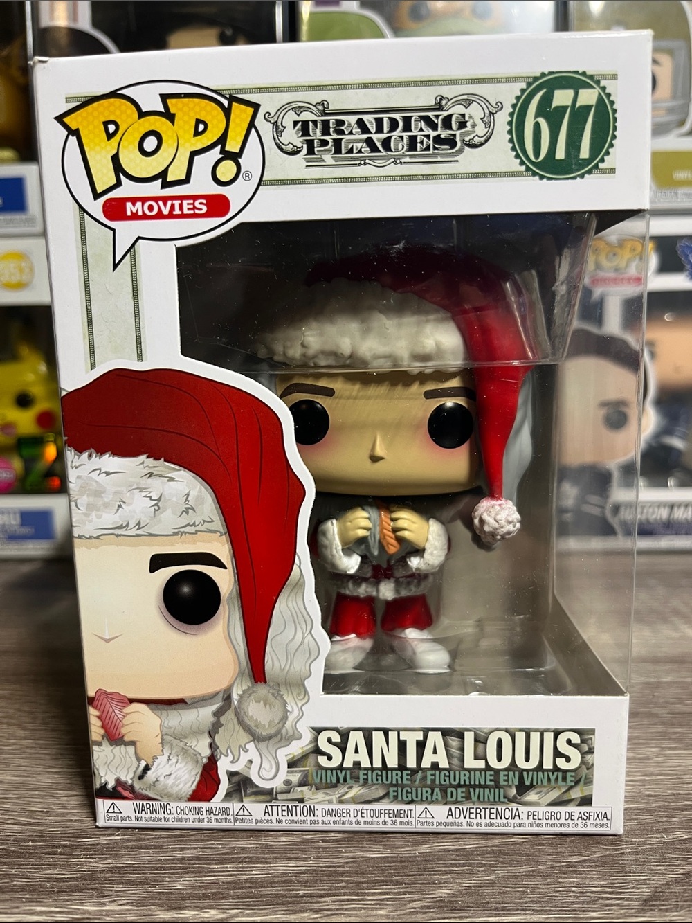 Funko Pop! Movies Santa Louis Vinyl Figure - Red, White, Cream